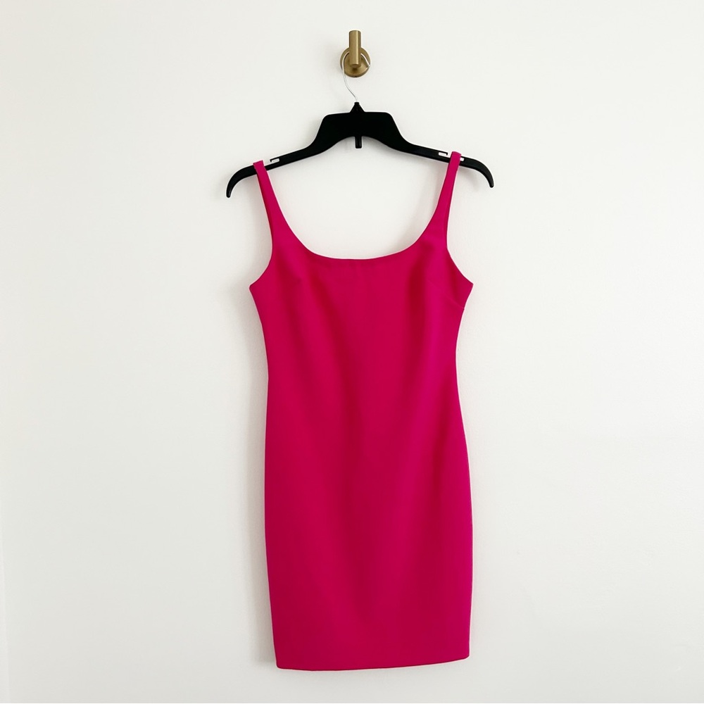 Likely Pink Scoop Back Sleeveless Pencil Sheath Dress Size 4